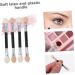SKISUNO 30pcs Eye Shadow Stick Makeup Eyeshadow Lip Makeup Brush Dual-ended Eye Stick Stirring Rod - Buy Online on GoSupps.com