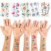 Party Propz Mermaid Tattoos for Kids - 10Pcs  Mermaid Tattoos Temporary for Kids Birthday | Mermaid Tattoos for Girls | Little Mermaid Tattoos | Mermaid Tattoos for Kids Party Favors | Tattoo Mermaid