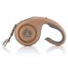 PETROPOLIS Retractable Dog Lead Strong Nylon Leash 5m Extendable Length Ergonomic Handle and Feel Durable Construction Tangle Free Premium Leash Up To 50KG dog weight Gold