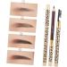 SOESFOUFU 2pcs Long Lasting Eyebrow Pencils Eyebrow Pencil Brush Double Head Eyebrow Pencil Makeup Eyebrow Pencils 1 count (Pack of 1) Brown - Buy Online on GoSupps.com