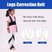 Buy GHORTHOUD O/X Leg Type Correction Belt - Unisex Posture Corrector for Teens - Pediatric Lightweight Bandage - Black Large - Improve Leg Alignment Day & Night - Buy Online on GoSupps.com
