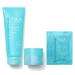 TULA Skin Care All Is Bright - Everyday Hydration Kit includes 2 Eye Feel Amazing Eye Masks The Cult Classic Cleanser 6.7 oz & 24-7 Moisture Hydrating Day & Night Cream 3-Piece Kit