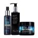 TRUSS Professional Amino Miracle Heat Protectant Hair Spray Bundle with Net Mask and Night Spa Serum