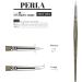 Escoda Perla 1435 Synthetic Short Round Brush - Size 6 | Watercolor & Acrylic Paint Brush - Buy Online on GoSupps.com