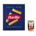 Italian Gourmet E.R. Barilla Fusilli No. 98 Italian Pasta 500g + Italian Gourmet Pulp 400g
