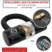 AKM 120cm Bike Chain Lock with 4Keys - Heavy Duty Anti-Theft Security for Bicycle, Moped, Scooter, Motorcycle - 10mm Thick Cut Proof Chain + 16mm U Lock Disc - Buy Online on GoSupps.com