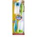 Nuby 2-Pack Bottle and Nipple Brush with Sponge Tip - Fuchsia/Purple (2 Count) - Buy Online on GoSupps.com
