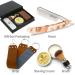 Gold Dollar Straight Razor Shaving Kit - Retro Acrylic Handle for Men & Barbers - Ready to Use No Stabilizer Required - Buy Online on GoSupps.com