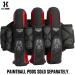 HK Army Magtek 3+2 Paintball Harness Pod Pack - Black/Grey - Buy Online on GoSupps.com