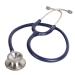 Ever Ready First Aid Pro Classic Dual Head Stethoscope for Paramedics and Nurses 4 Ear Tips Replacement Diaphragm - Navy Blue