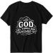 Faith Does Not Make Things Easy Women's Christian Tee - Positive Messages Graphic T-shirt XXL - Buy Online on GoSupps.com