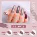 INPING Gel Nail Polish Set - 6 Colors Nude, Maroon, Burgundy, Red, Gray, Glitter - Soak Off UV/LED Nail Varnish for Women - DIY Nail Art Salon - Beauty Gifts - Buy Online on GoSupps.com