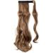 Wrap Around Ponytail Hair Extension | Long Straight Curly Clip-in Hairpiece for Women | Brown Black Blonde | 17 Inch - Buy Online on GoSupps.com