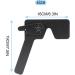 LLKOZN 10X Professional Ophthalmic Lorgnette - 17 Pinhole Black Plastic Vision Test Closure for Accurate Eye Testing - Buy Online on GoSupps.com