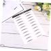 NOLITOY 2 Pairs Hair- Eyebrows Authentic Eyebrows Artificial Eyebrow Patch Eyebrow Stickers Disposable 3d 21.00X15.00X0.01CM Black - Buy Online on GoSupps.com