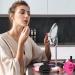 Fauxomor Makeup Sponge Storage - 2-Pack Breathable Silicone Beauty Blender Travel Bag for All Sizes - Sustainable Portable Cosmetic Tool Black & Coffee - Buy Online on GoSupps.com