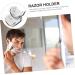 SESESFOUFU 2-Piece Razor Holder Rack - Bathroom Organizer & Wall Hooks for Convenient Razor Storage - Buy Online on GoSupps.com