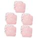 Subsofan women's tamper 10 pieces of napkin storage tampon menstrual pad holder menstrual pad bag outdoor decoration carrying bag with zipper mini container