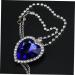 CALLARON A Necklace Necklaces Womens Necklace Valentine s Day Necklace Pendant Alloy Miss - Buy Online on GoSupps.com