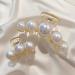 Buy Mehayi 4-Piece Large Pearl Hair Clips - Fashionable Accessories for Women & Girls - Ideal for Thick & Thin Hair Perfect for Parties & Weddings - Buy Online on GoSupps.com