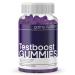 Testboost Gummies for Men - Natural Testosterone Supplement - Zinc and Magnesium Booster with Maca & Fenugreek - Natural Grape Flavoured Suitable for Vegans