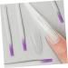 Healeved Nail Extension Kit - 300 STK Fiber Gel Manicure Fiberglass Nail Extensions White & Violet Perfect for DIY Nail Art - Buy Online on GoSupps.com