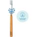 TEPE Choice Soft Toothbrush - 1 Wooden Handle & 3 Brush Heads for Effective Plaque Removal | International Shipping Available - Buy Online on GoSupps.com