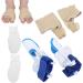Demeras Pa Buni 19x15x7 Bunion Splints - 6pcs Hallux Valgus Corrector Toe Straightener for Effective Foot Care - Buy Online on GoSupps.com