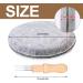Grey Sponge Needle Felting Pad - 9.44 x 9.44 x 1.38 Inch - Needle Felting Mat with Tool and Needles for Any Project - Buy Online on GoSupps.com