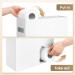 White Toilet Paper Storage Organizer & Dispenser - Holds 12 Rolls - Buy Online on GoSupps.com