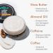 mCaffeine Coffee & Almonds Body Butter - Deep Moisturization & Soft Skin | Non-Sticky Shea Butter for Men & Women | Nourish Dry Skin | 100g - Shop Internationally - Buy Online on GoSupps.com