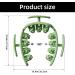 Maxant 360 3D Foam Massager - Ultimate Muscle Roller for Sore Muscles & Stiffness Relief (Green) | International Shipping Available - Buy Online on GoSupps.com