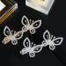 Bartosi Sparkling Rhinestone Butterfly Hair Clips - Pack of 2 | Wedding Hair Accessories for Women and Girls - Buy Online on GoSupps.com
