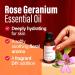 H ana Essential Rose Geranium Oil - 100% Natural Aromatherapy Oil for Skin & Diffuser (30 ml) - Buy Online on GoSupps.com