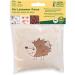 Organic Linseed Cushion for Babies - Gr nspecht 13-V1 Hedgehog Design | 13 x 13 cm - Buy Online on GoSupps.com