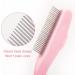 GCQQ 2PCS Folding Eyelash Separator Comb - Metal Teeth, Foldable and Fine Lash Comb for Eyelash Lift and Eyebrow Waxing - Pink and Black - Buy Online on GoSupps.com