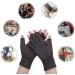 Compression Arthritis Gloves - Joint Pain Relief & Wrist Support for Rheumatoid & Osteoarthritis - Fingerless Design M Grey - Buy Online on GoSupps.com