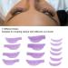 Reusable Lash Pads - 7 Pairs in Various Sizes for Beauty Salons - Purple | International Shipping - Buy Online on GoSupps.com