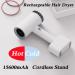 N/A Cordless Hair Dryer Portable Travel Hair Dryer Low Heat Rechargeable Handheld Hair Dryer for Women Kids Pet Outdoor Camping Beach and All Hair Types White - Buy Online on GoSupps.com