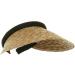 Natural Black Straw Clip Ons - One Size Khaki | Trendy Fashion Accessory - Buy Online on GoSupps.com