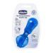 Chicco pacifier strap with teat protection clip velcro blue 1 piece (1 pack)