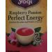 Yogi Tea - Raspberry Passion Perfect Energy Tea (6 Pack) - Energizes and Supports Focus - Green and Black Tea Blend with L-Theanine - Contains Caffeine - 96 Tea Bags