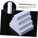 Housoutil Nail Sanding Block Nail Files Sand Paper Nail Sanding Buffer Double Sided Nail Files Toenail File Finger Nail Files Nail Files Board Sandpaper White Pedicure Baby - Buy Online on GoSupps.com