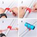 Silicone Bike Mount Straps 5 Pack - Flashlight & Helmet Light Holder, Water Bottle & Phone Strap - Random Color - Buy Online on GoSupps.com