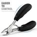 TOMEEM Professional Toe Nail Clipper for Thick Ingrown Nails - Podiatrist Recommended Pedicure Tool for Men, Women, Seniors - Sharp Curved Blade for Precision Cutting - Buy Online on GoSupps.com