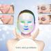 LED Face Mask Light Therapy Anti Acne 7 Color Photonic Mask for Skin Rejuvenation (Beige) - Buy Online on GoSupps.com