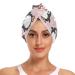 Small Penguins Pink Hair Towel 2 Pack Super Absorbent Hair Drying Towel Quick Dry Hair Turbans Head Towel with Button Twisty Wrap for Women Girls