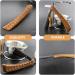 Doitool Professional Portable Razor | Rustproof Steel & Wooden Handle - Ideal for Men s Shaving & Hairdressing - Buy Online on GoSupps.com