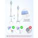 Replacement Brush Heads for Philips Sonicare Toothbrush - Pack of 8 E8-White | International Shipping Available - Buy Online on GoSupps.com