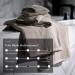 LUXOME Plush Performance Oversized Bath Sheet Set | 36 x 70 | Highly Absorbent - Oyster (Tan) | 2-Piece Set - Buy Online on GoSupps.com